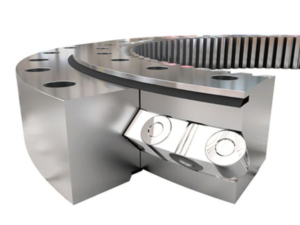 Rodamiento de rodillos cruzados de una hilera