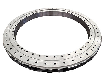 Double-row Ball Slewing Ring with Same Diameter Balls, with External Gear