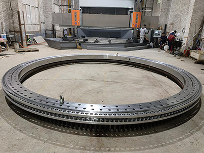 Precision Anel de Orientação bearing with an Diâmetro Externo of 5100mm was exportado para the USA