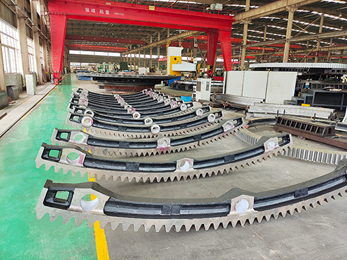 Split gear ring with 11,304mm Diâmetro Externo exportado para África do Sul