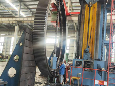 Комплект опорно-поворотных подшипников с внешним диаметром 6100 мм экспортирован в Юго-Восточную Азию