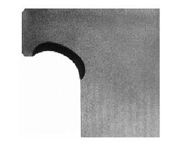 Двухрядное шариковое зажимное кольцо с разным радиусом