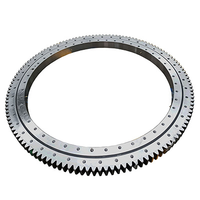 Single-row Crossed Roller Bearing with External Gear
