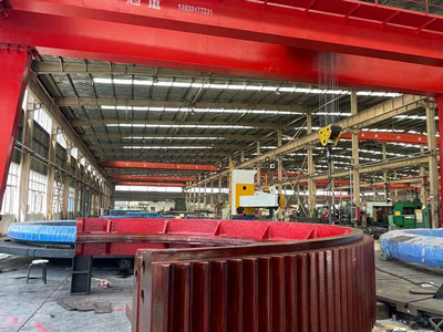 A set of slewing ring with an outer diameter of 6100mm was exported to Southeast Asia