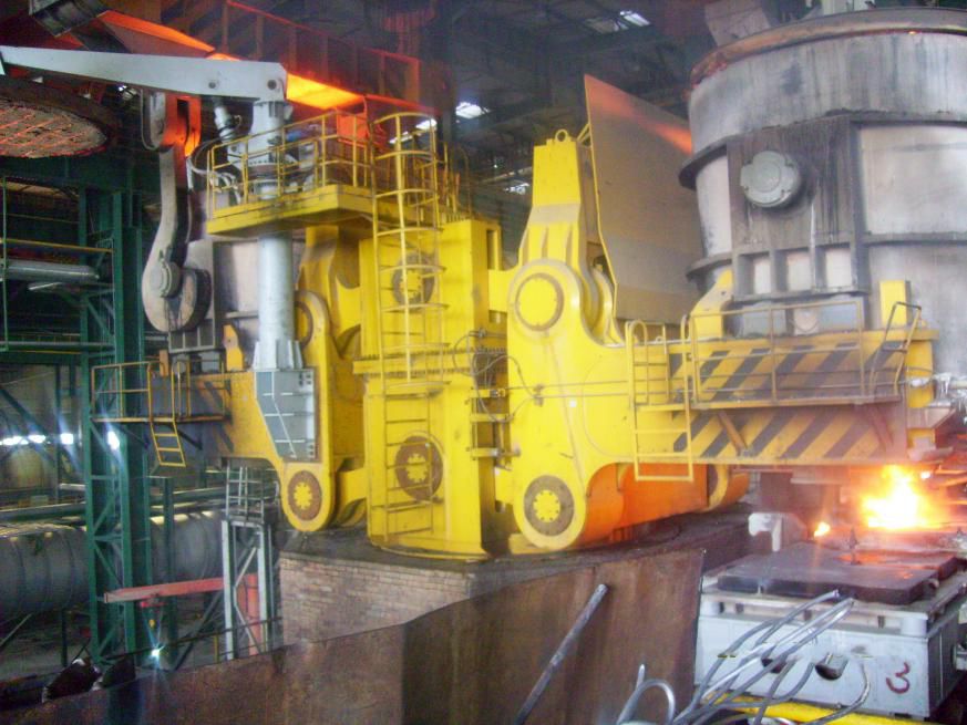 Ladle Turrets with Reliable Rotating